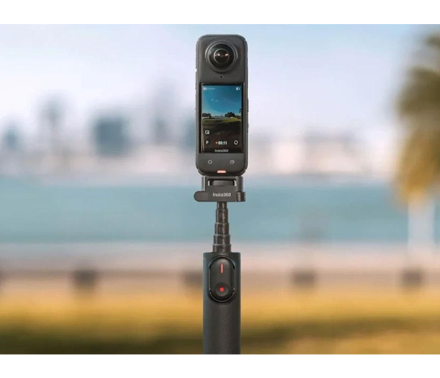 Insta360 Foldable Selfie Stick Remote Kit - składany kijek z pilotem - 1358833 - zdjęcie 4